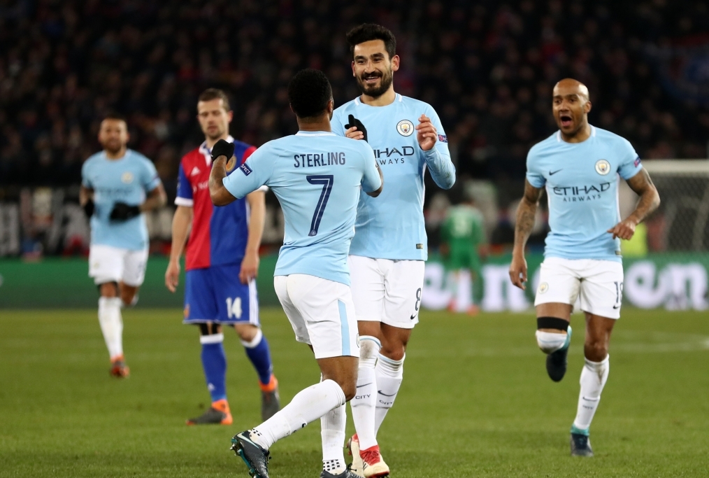 FC Basel v Manchester City - UEFA Champi FC Basel v Manchester City - UEFA Champi