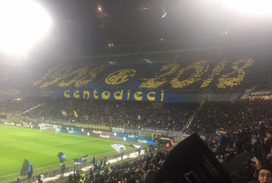 Coreografia Inter-Napoli Coreografia Inter-Napoli