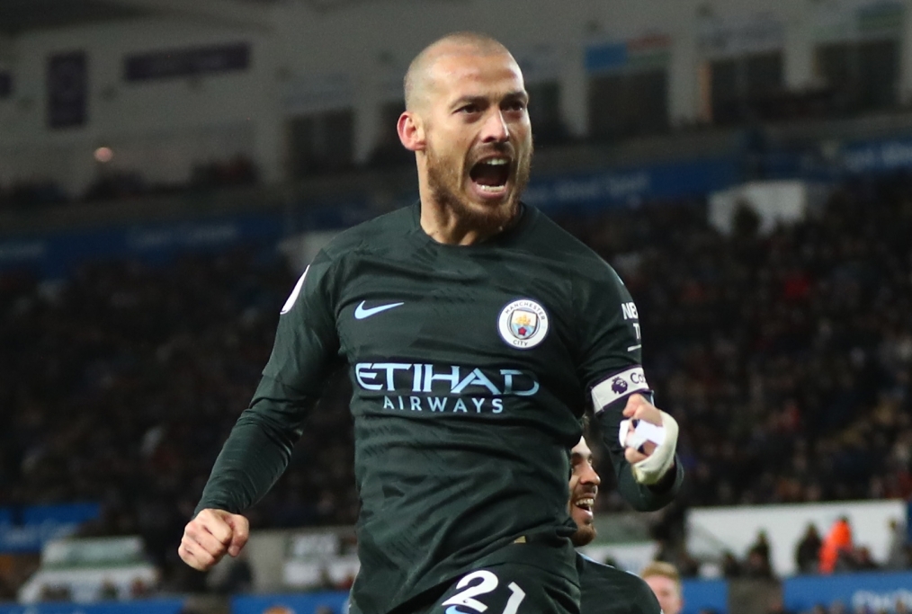 David Silva il mattatore del match David Silva il mattatore del match