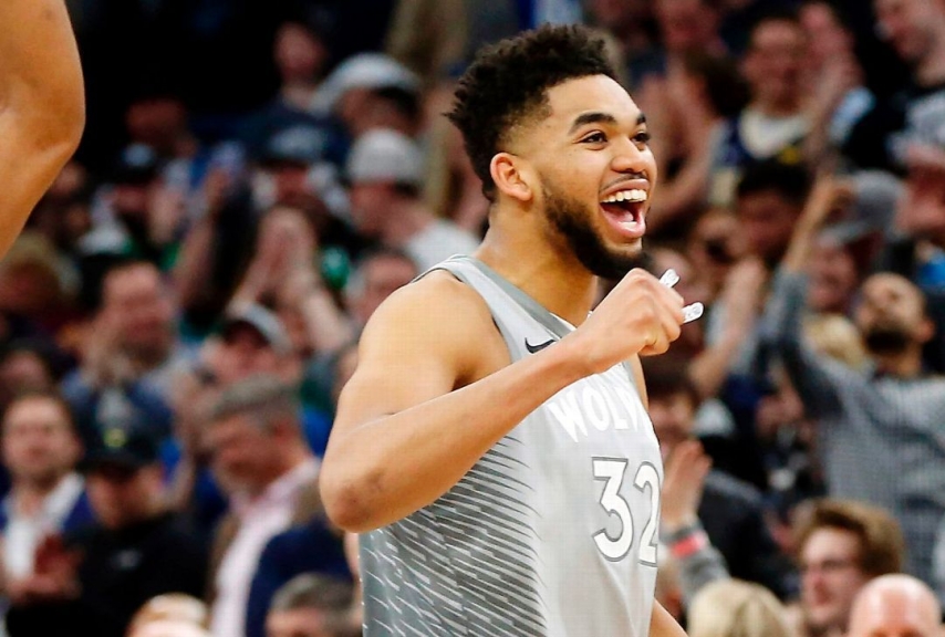 Karl-Anthony Towns debutto Playoff Karl-Anthony Towns debutto Playoff