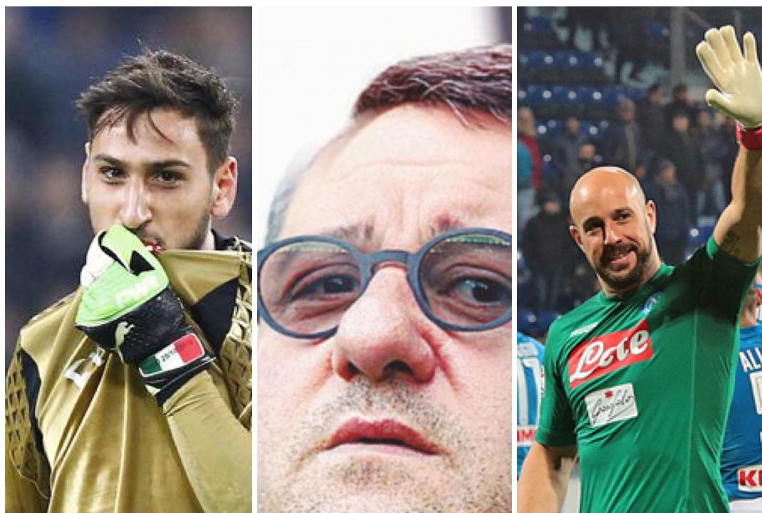 Donnarumma-Raiola-Reina Donnarumma-Raiola-Reina